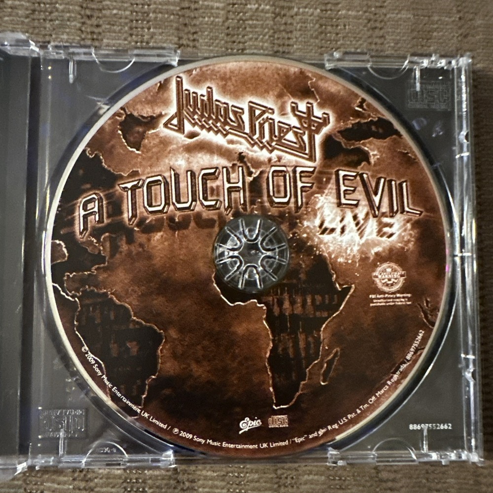 A Touch of Evil: Live by Judas Priest (CD, Jul-2009, Epic) ES925 - Picture 3 of 5